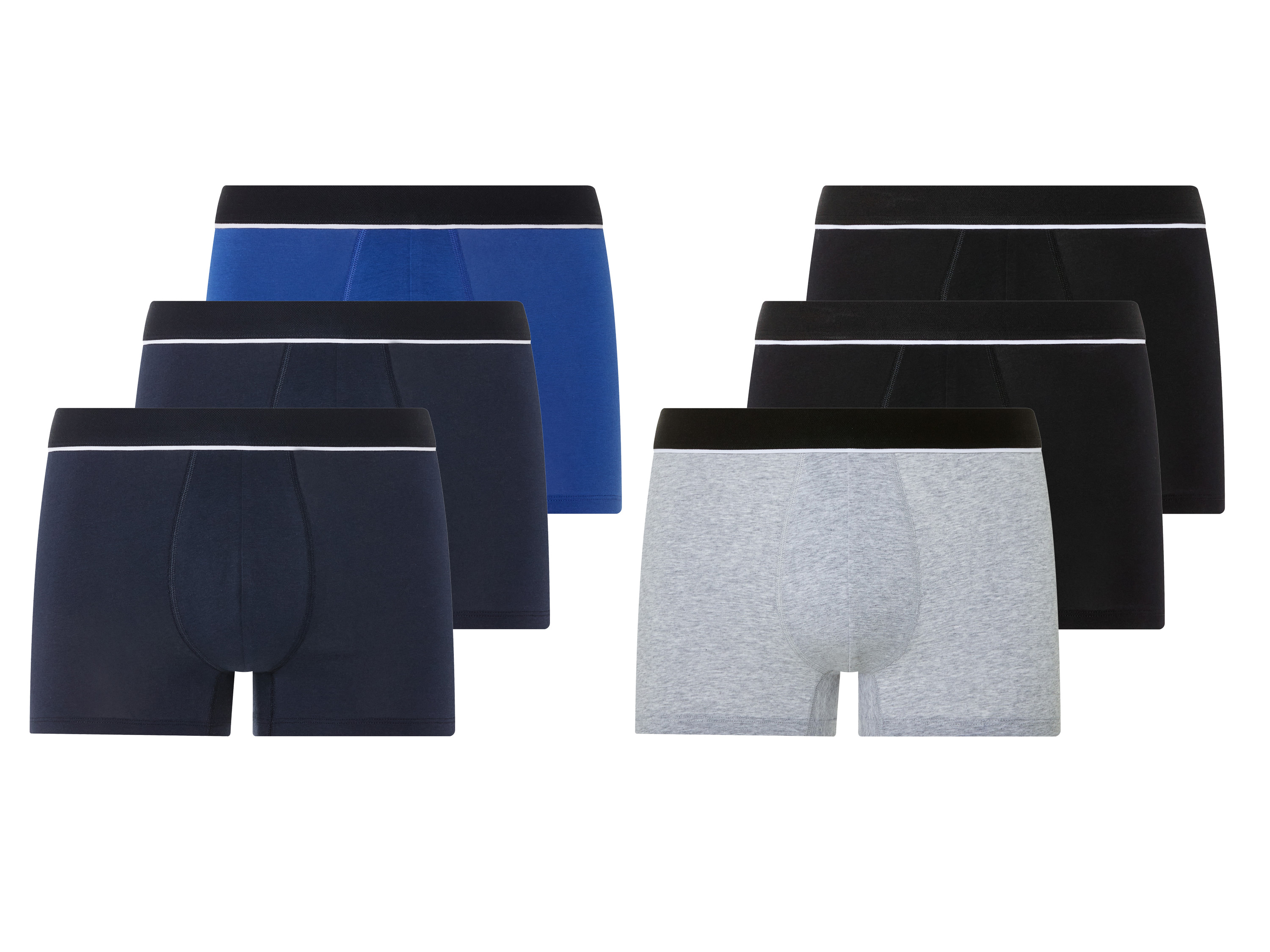 LIVERGY® Pánské boxerky s BIO bavlnou, 3 kusy