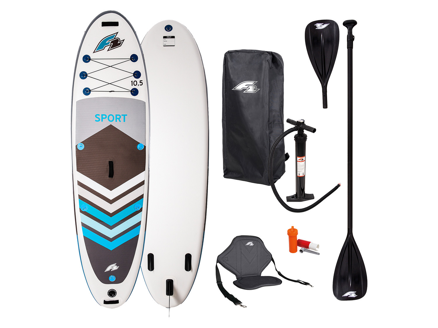 F2 Paddleboard Sport Kajak 10,5′ Lidl.cz