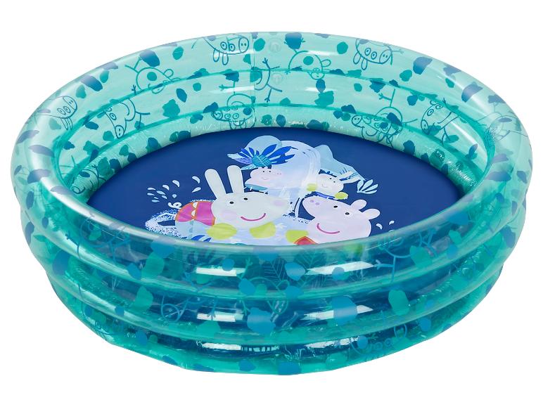 Nafukovací bazén Peppa Pig, tyrkysový, pro děti.
