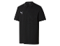 Černé Puma polo s krátkým rukávem.
