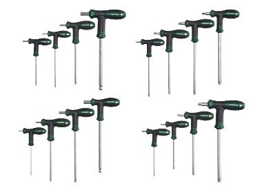 PARKSIDE® Sada inbusových / hvězdicových klíčů PSSS 8 B1, 8dílná