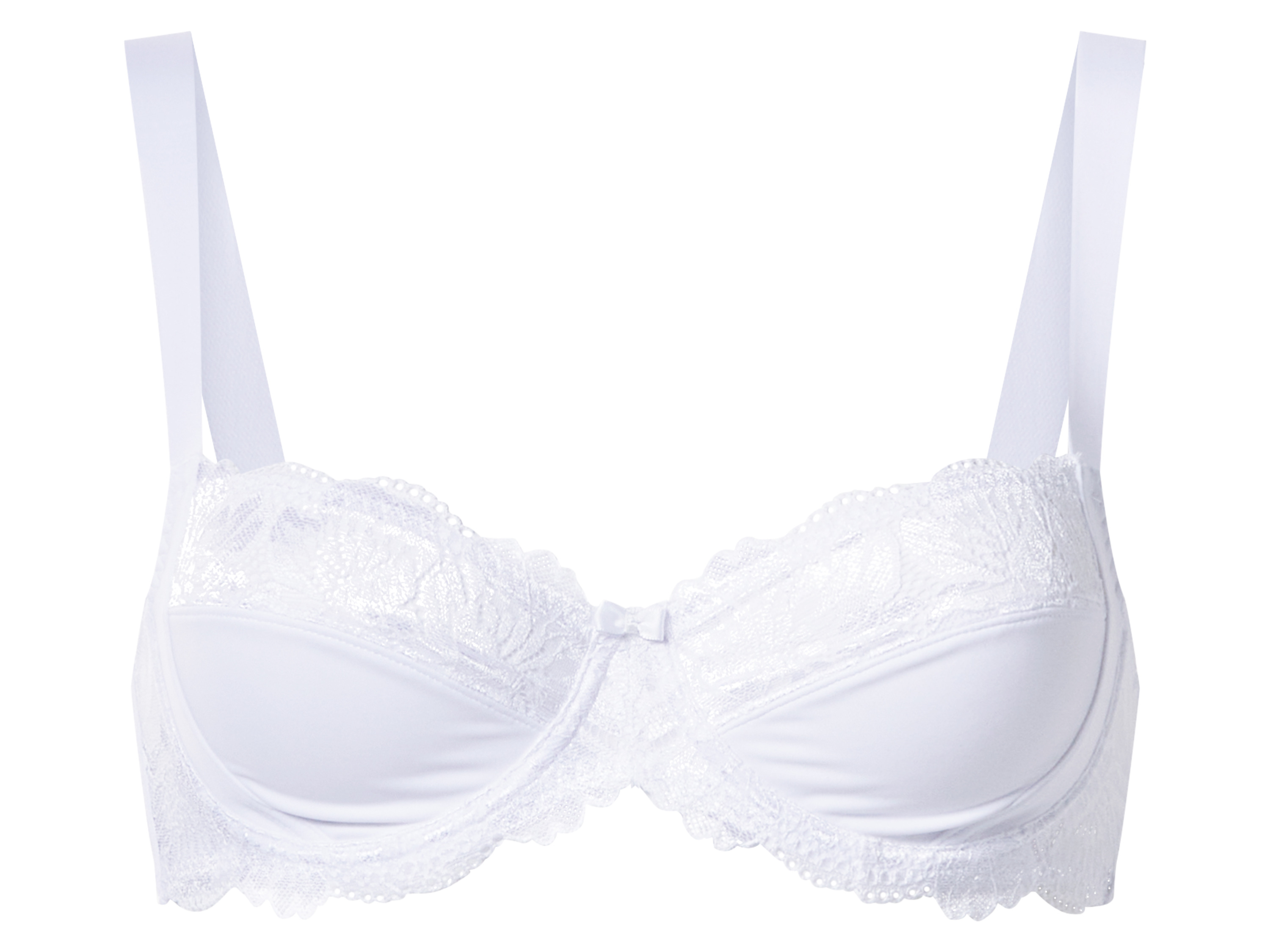 esmara® Dámská podprsenka s krajkou (bílá, 95C)