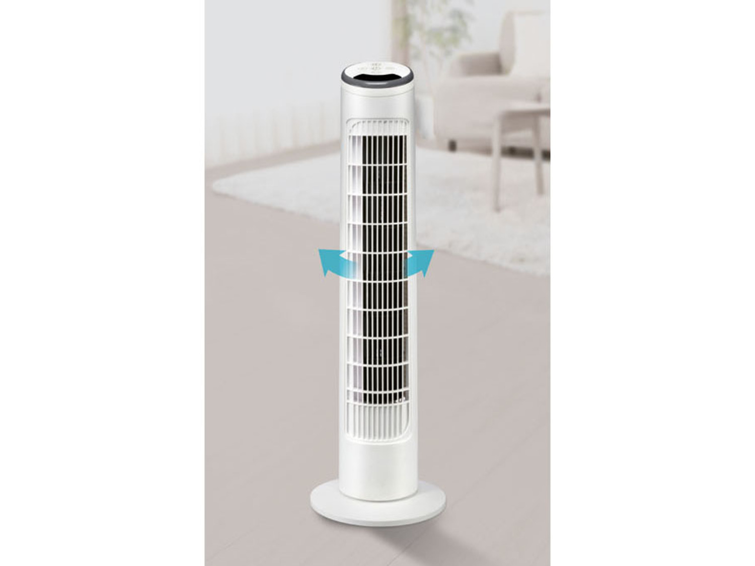 SILVERCREST® Sloupový ventilátor s LED displejem a dál…