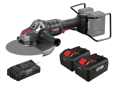 PARKSIDE PERFORMANCE® Aku úhlová bruska PWSAP 40-Li A1, 2x Smart 8 Ah