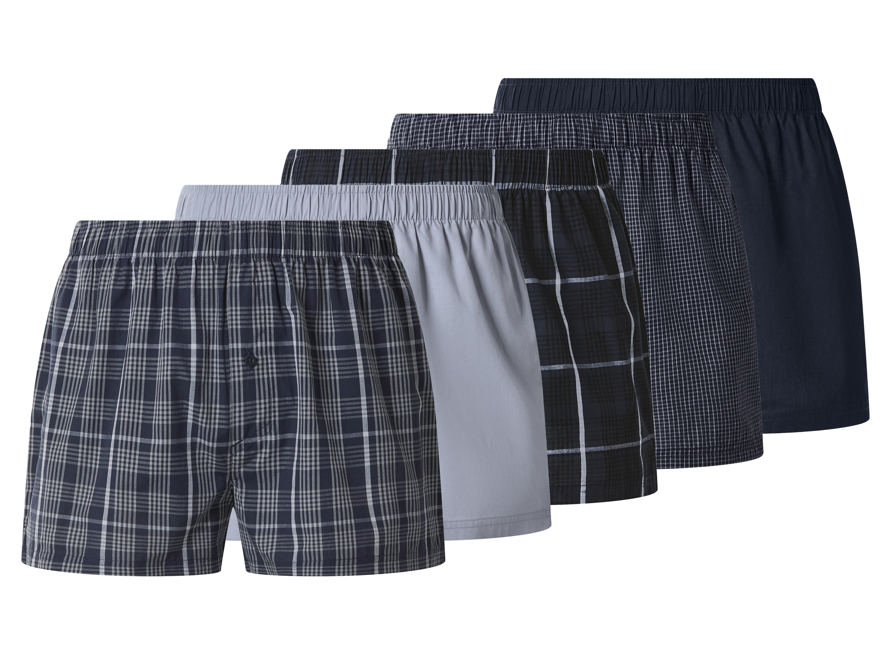 esmara Men Pánské boxerky, 5 kusů (4/S)
