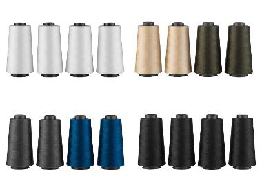 crelando® Overlocková šicí nit, 4 kusy