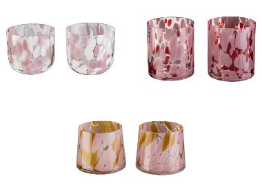 Svícen na čajovou svíčku, 2 kusy