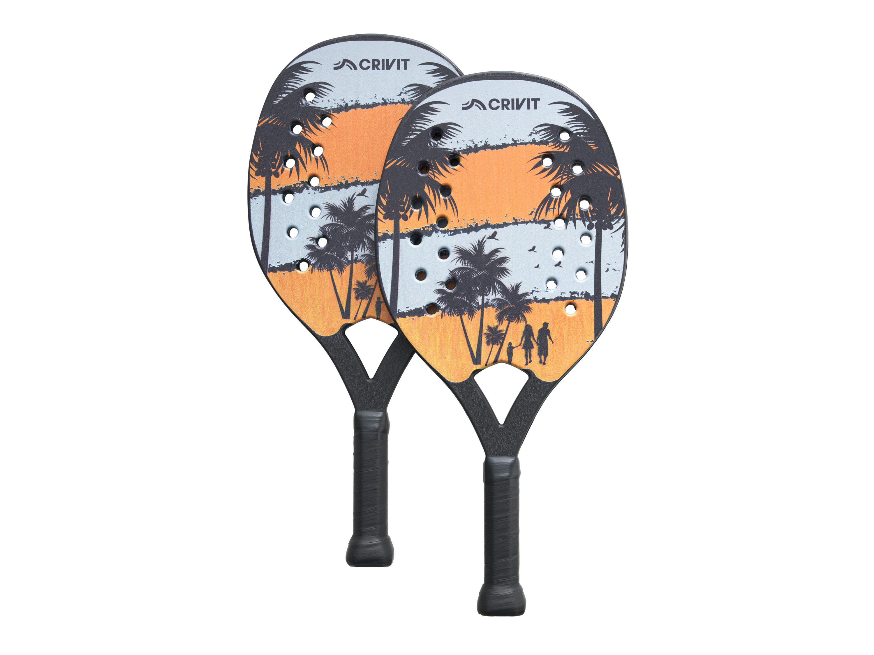 Crivit Sada na plážový tenis (oranžová)