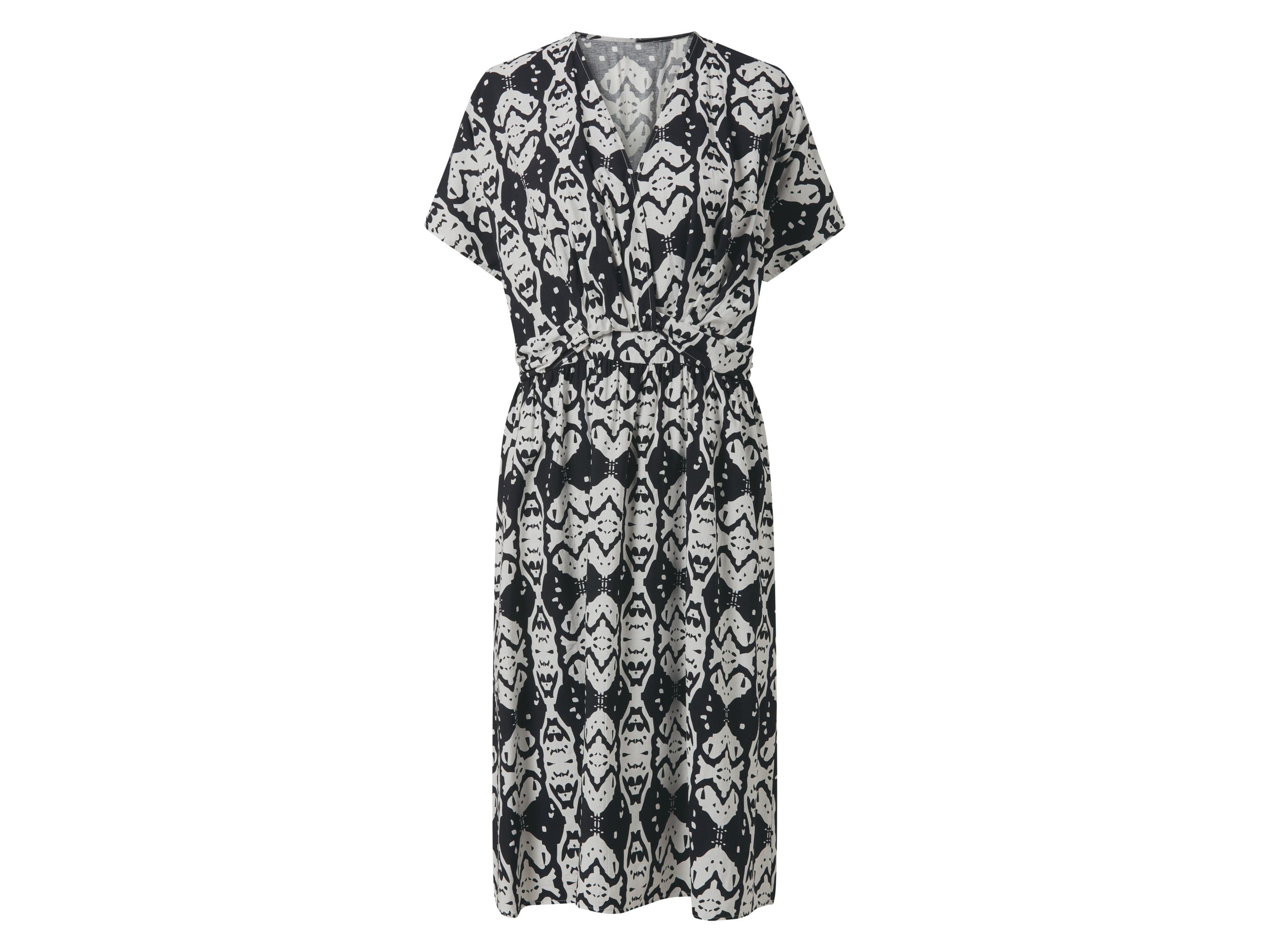 esmara® Dámské šaty (černá/bílá, 38)