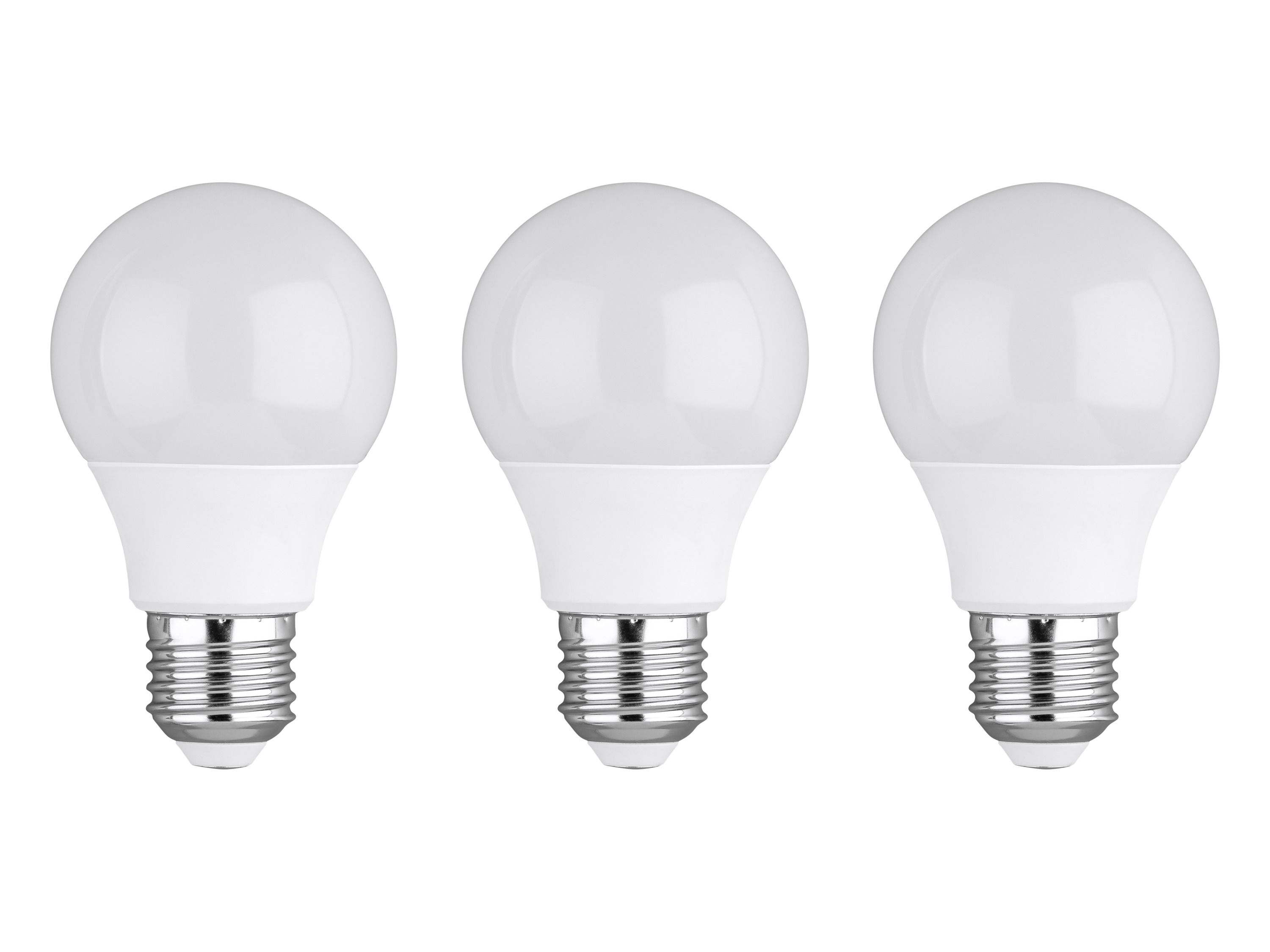 Livarno® LED žárovka, E14/E27 (4,2 W E27 klasický tvar, 3 kusy)
