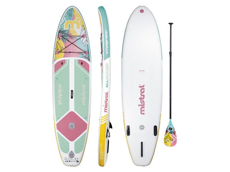  Zobrazit na celou obrazovku Mistral Dvoukomorový paddleboard Allround Vivid 10'6" - Obrázek 2