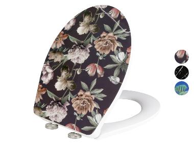 LIVARNO home WC prkénko s pomalým sklápěním