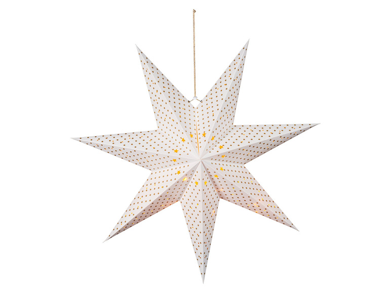  Zobrazit na celou obrazovku LIVARNO home Vánoční LED hvězda, 20 LED, 70 cm - Obrázek 12