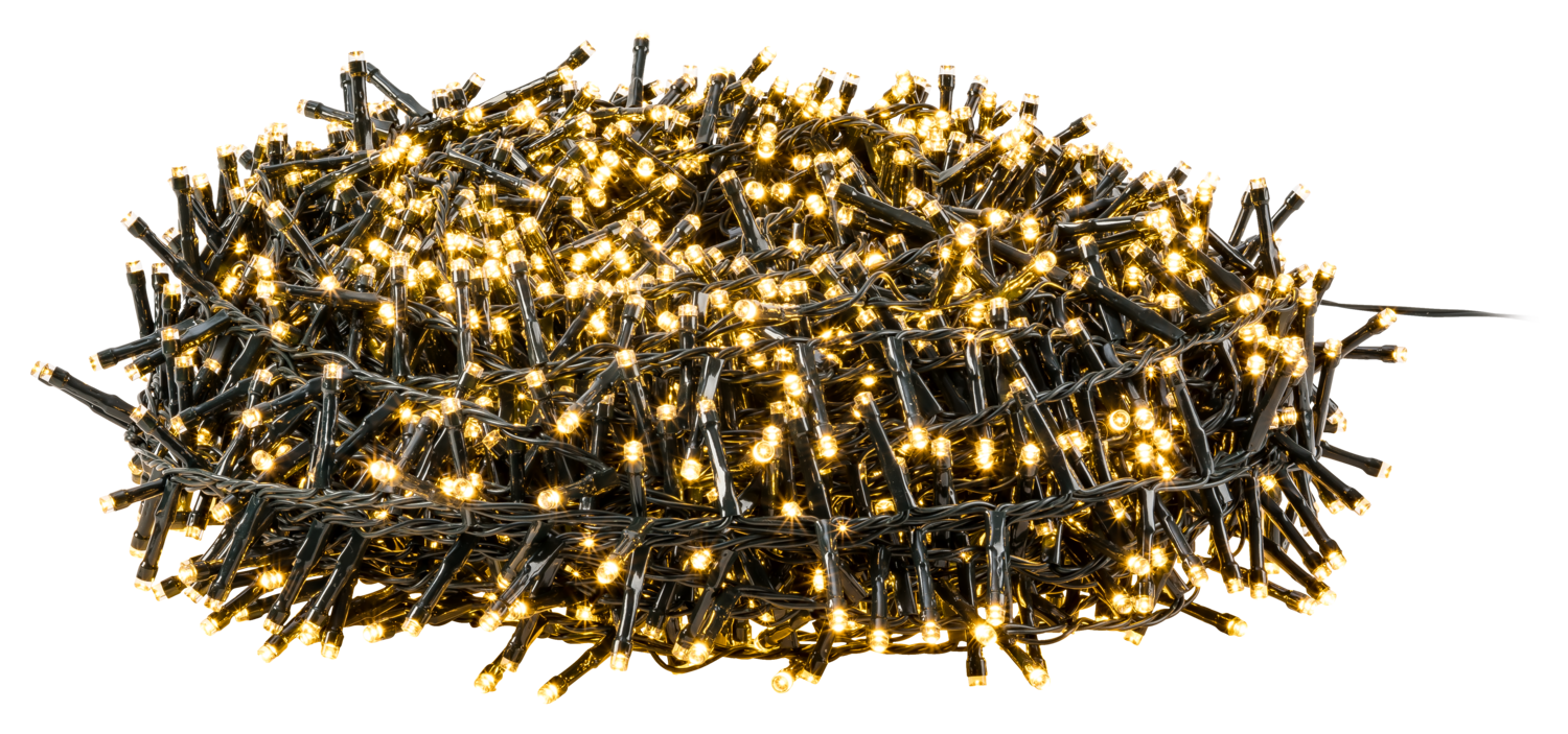 Livarno® Světelný LED řetěz XL (teplá bílá)