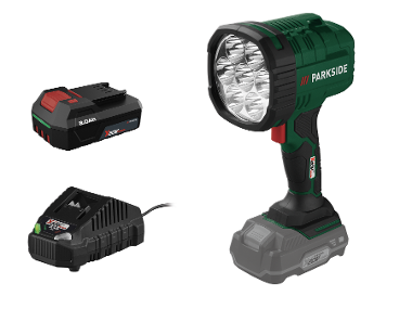 PARKSIDE® Aku ruční LED reflektor PHLA 20-Li A1, 2 Ah