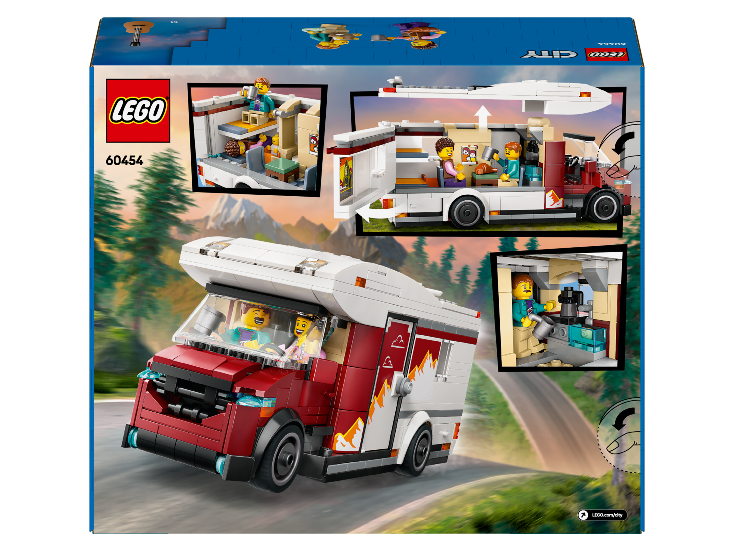 Levně Lego® City 60454 Prázdninový dobrodružný karavan