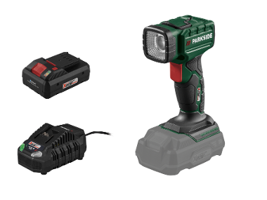 Aku ruční LED reflektor PLHLA 20 Li A1, Smart 4 Ah