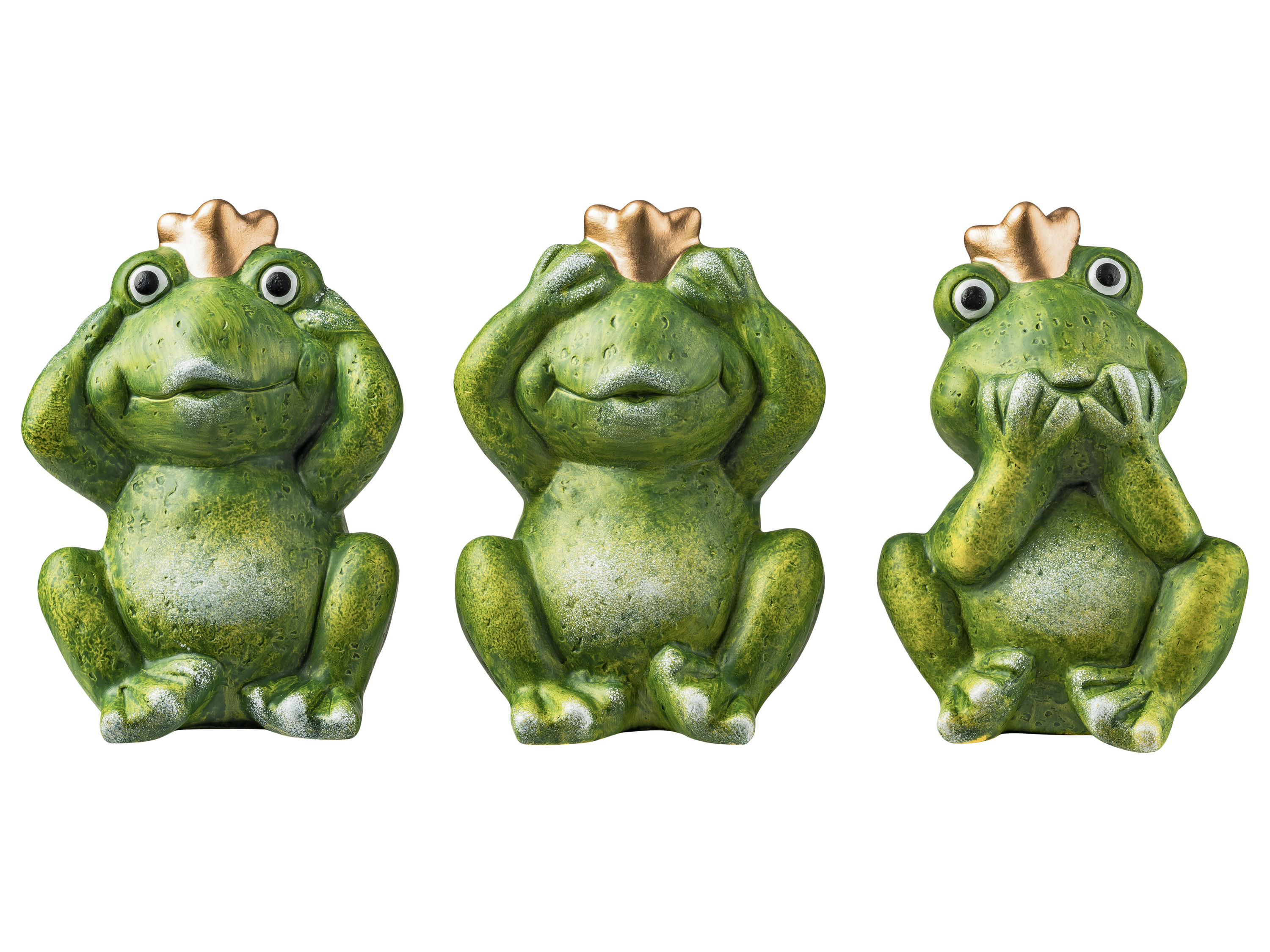 Livarno® Zahradní trpaslík / Zahradní figurka (3 žáby)