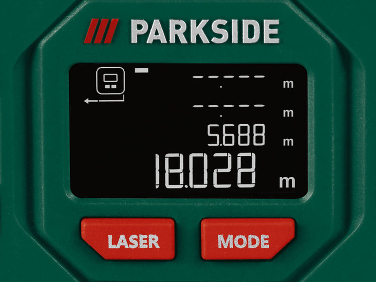 Zobrazit na celou obrazovku PARKSIDE® Laserový měřič vzdálenosti s měřicím pásmem PLMB 4 B1 - Obrázek 7