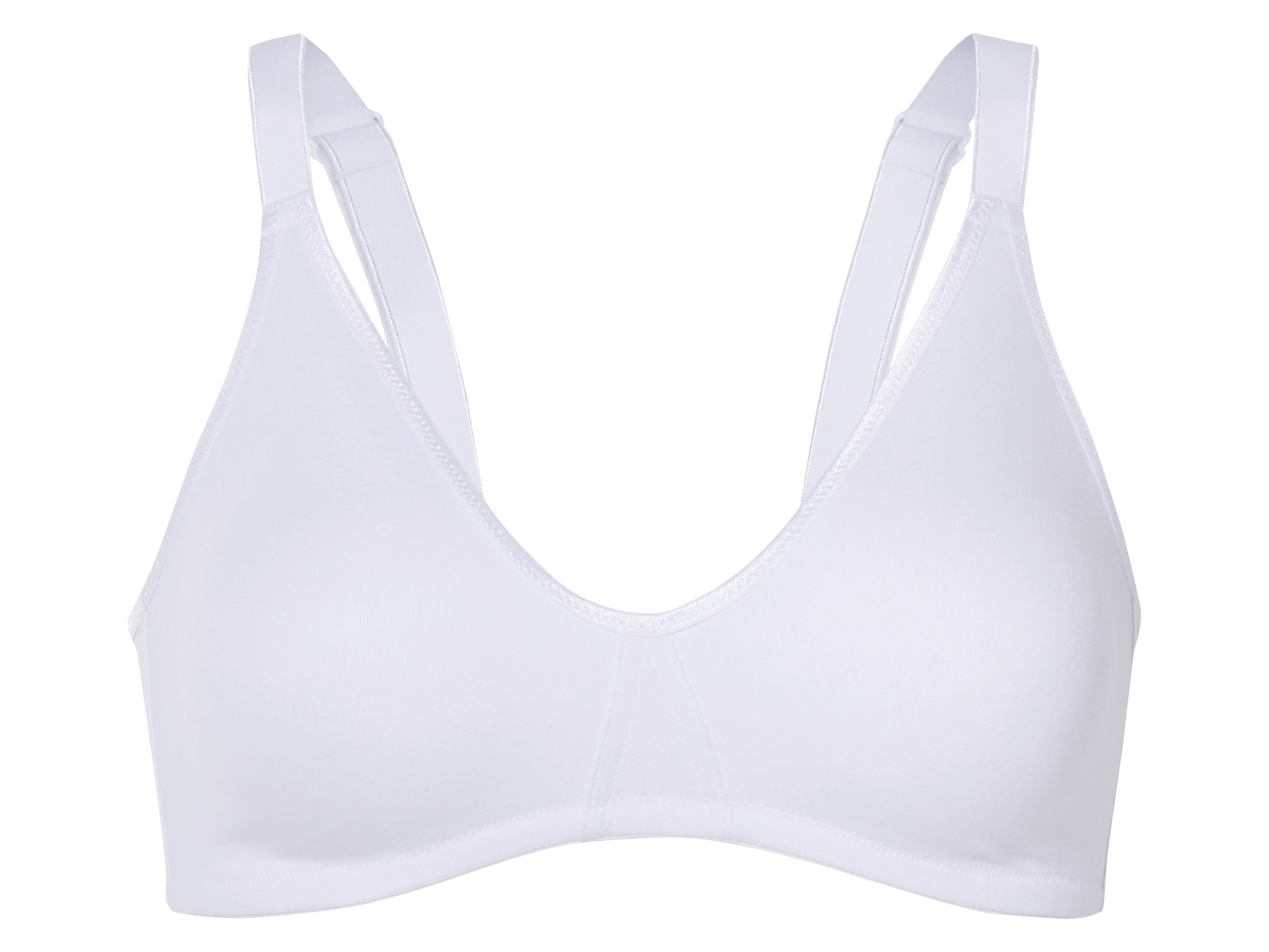 esmara® Dámská podprsenka s BIO bavlnou (bílá, 80C)