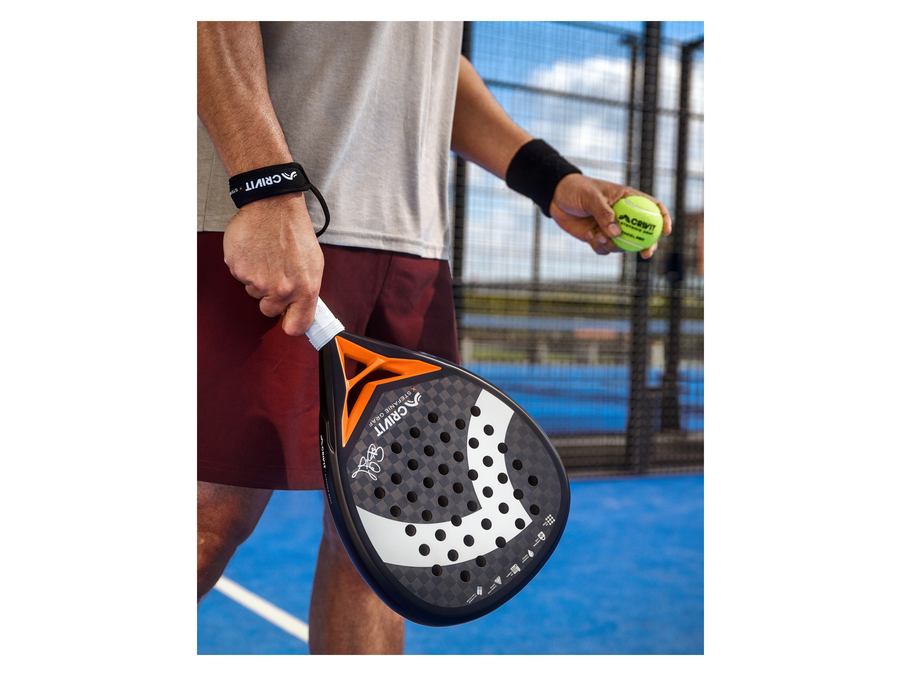 CRIVIT Padelová raketa 12K Carbon SG PRO - 11