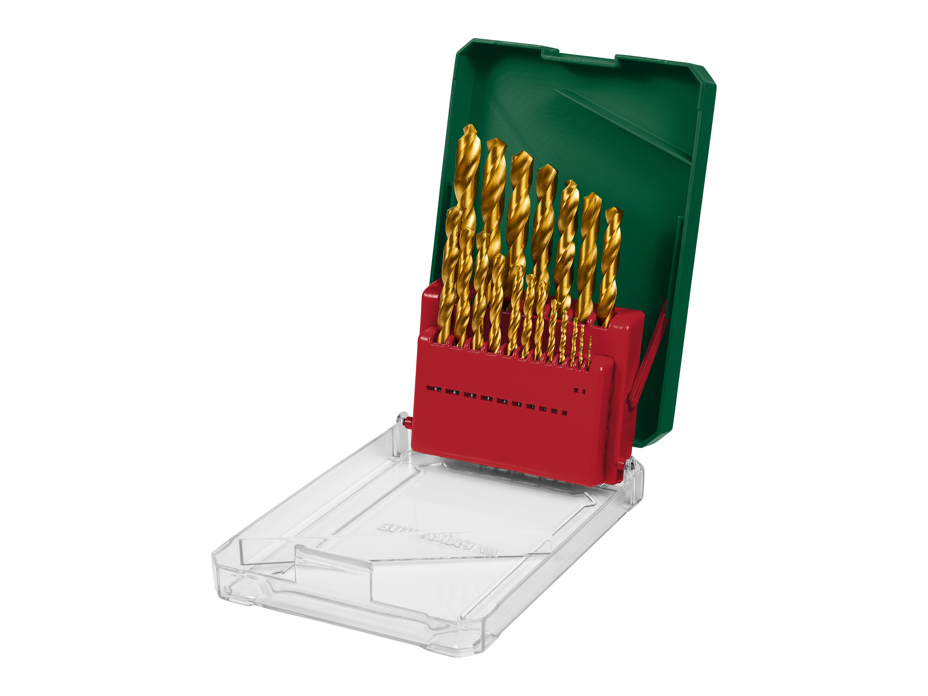 Parkside® Sada HSS vrtáků do oceli / Sada vrtáků do dřeva a kamene (Ocelový vrták 19 kusů.)