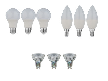 LIVARNO home LED žárovka, 3 kusy