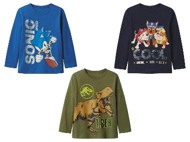 Chlapecké triko s dlouhými rukávy