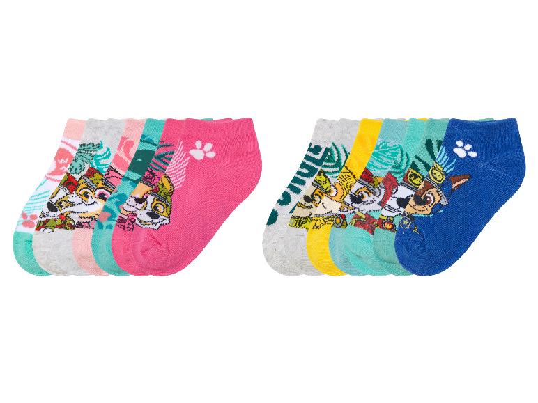 Sada dětských ponožek s motivem Paw Patrol.