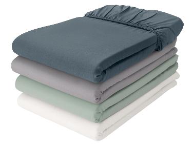 LIVARNO® Napínací prostěradlo z bambusové viskózy Premium, 180-200 x 200 cm