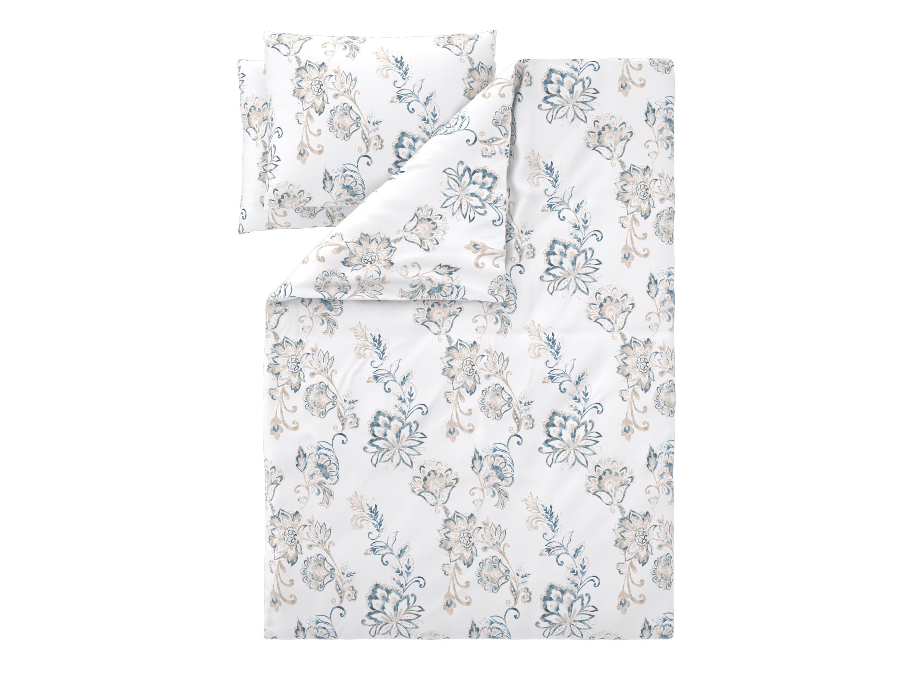 Livarno® Saténové ložní povlečení, 240 x 220 cm, 70 x 90 cm (bílá)