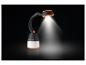 Stolní lampa a svítilna Bresser, černo-oranžový design.