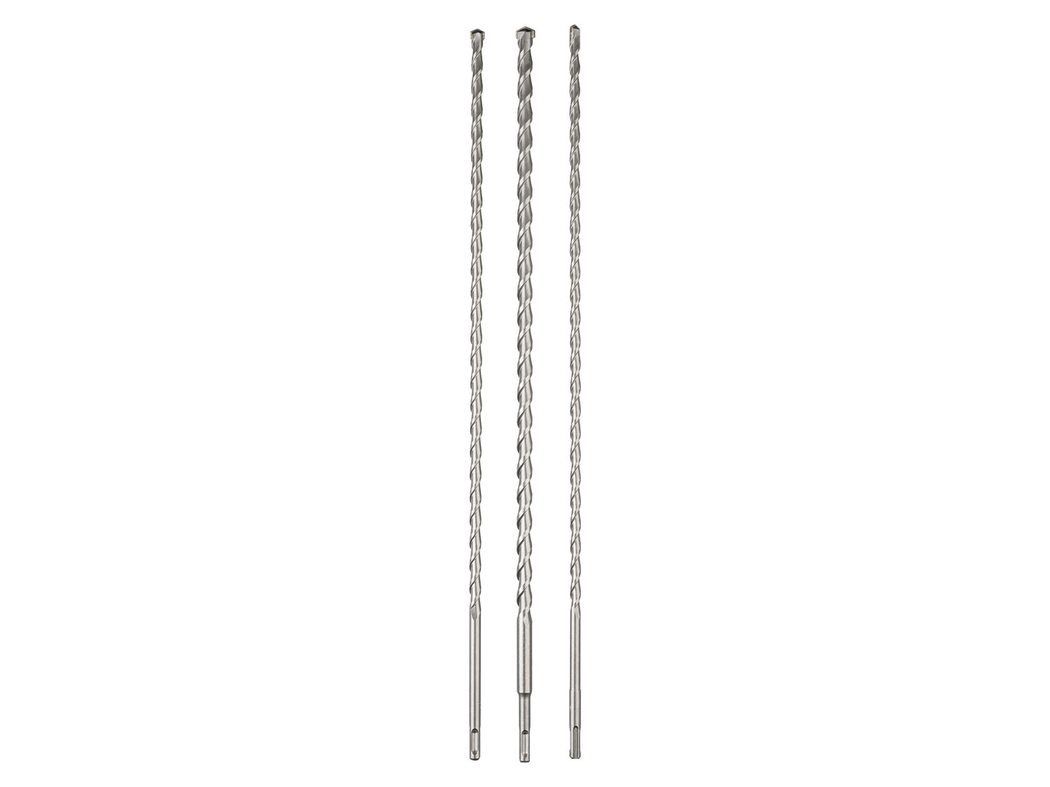 Parkside® Sada spirálových vrtáků / Sada vrtáků pro vrtací kladiva (sada vrtáků pro vrtací kladiva, 3dílná)