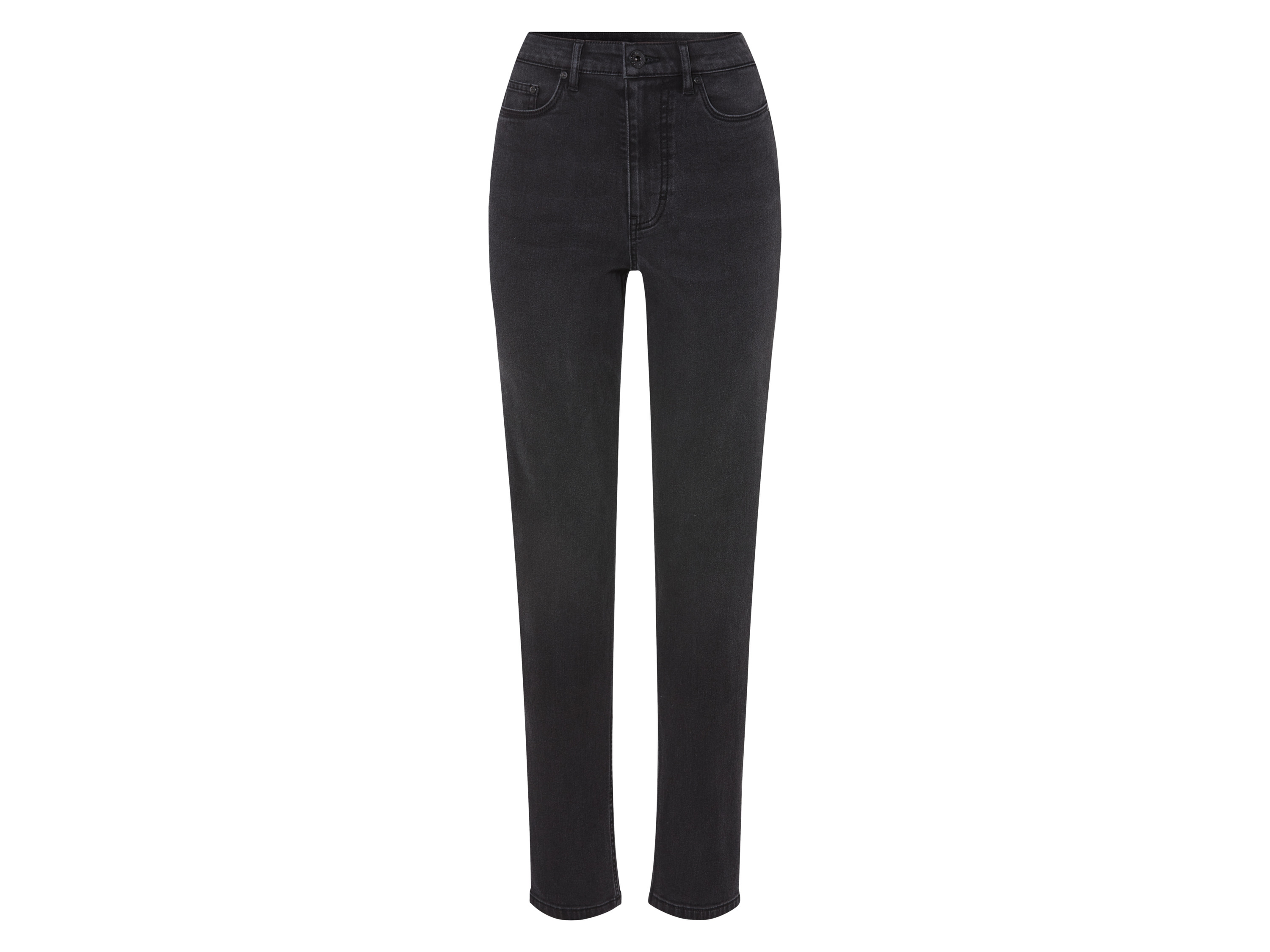 esmara® Dámské termo džíny "Straight Fit" (38, tmavě šedá)