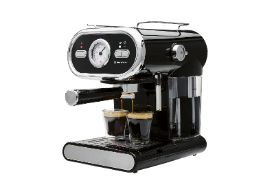 SILVERCREST® Espresso kávovar SEM 1100 E1, černá