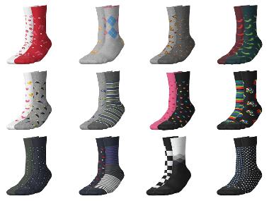 esmara® Dámské / Pánské ponožky, 2 páry