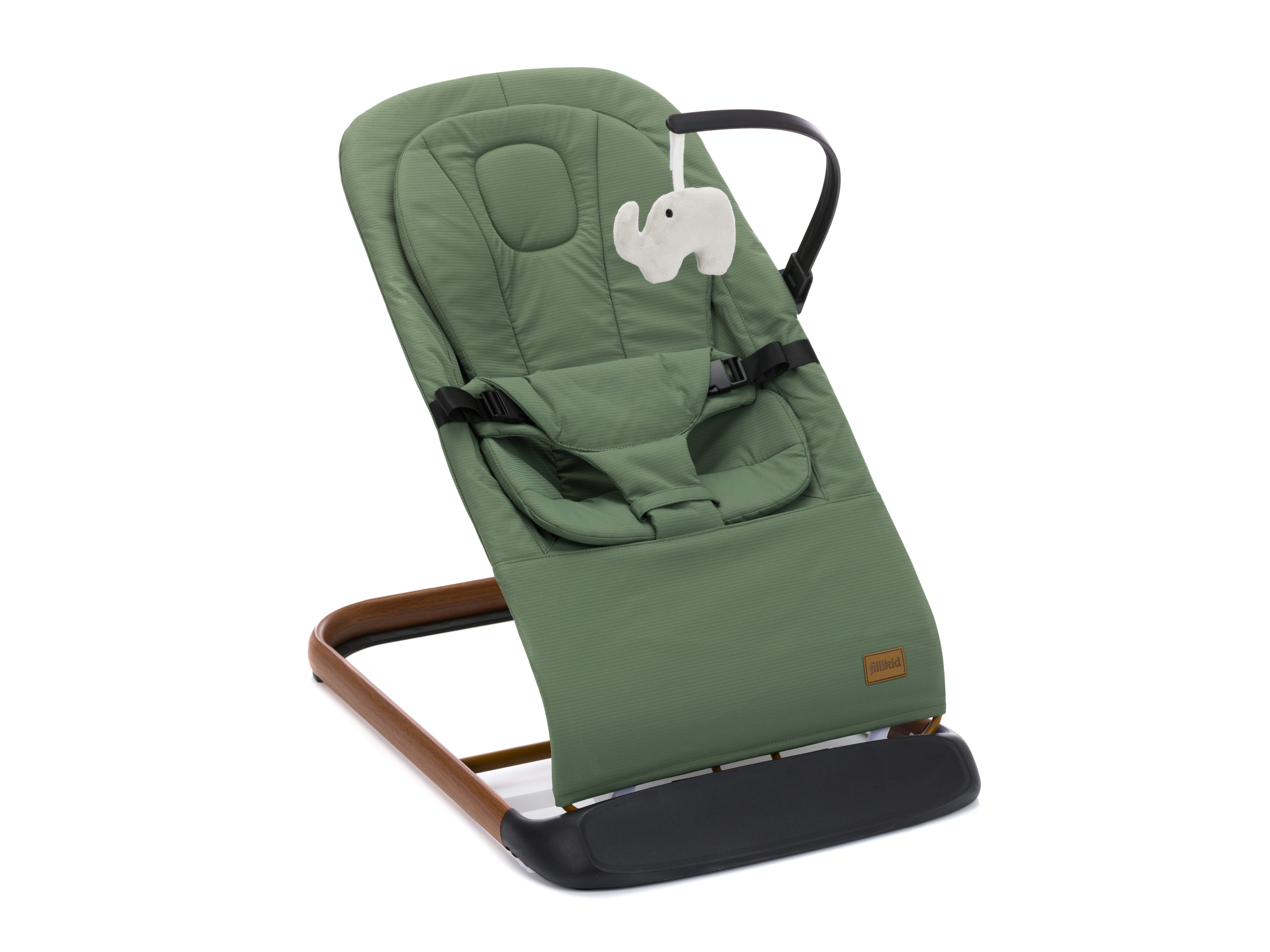 Fillikid Houpací lehátko »Star«, včetně hrazdičky a redukčního polštářku. (zelená)