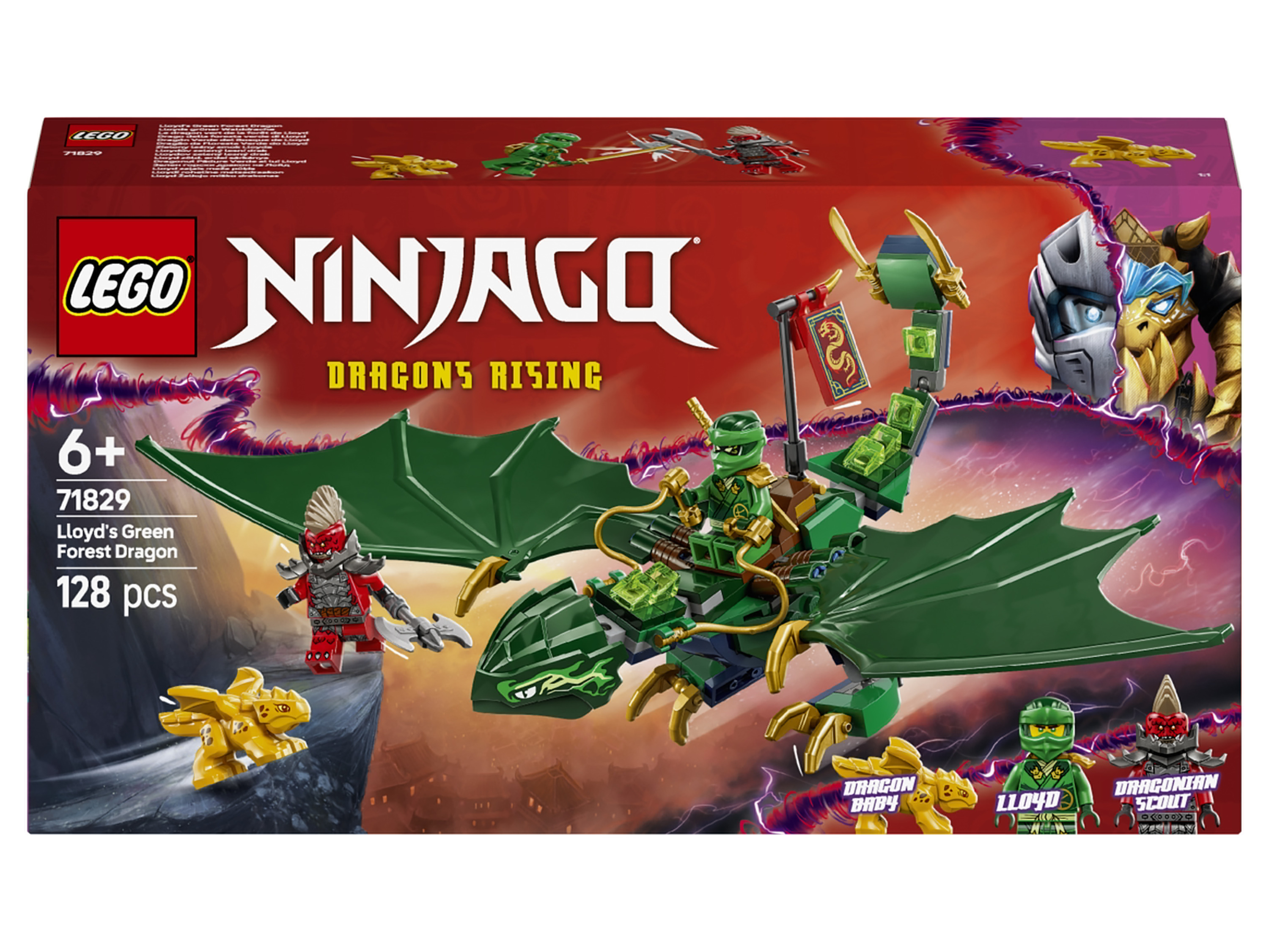 Lego® Ninjago 71829 Lloydův zelený lesní drak