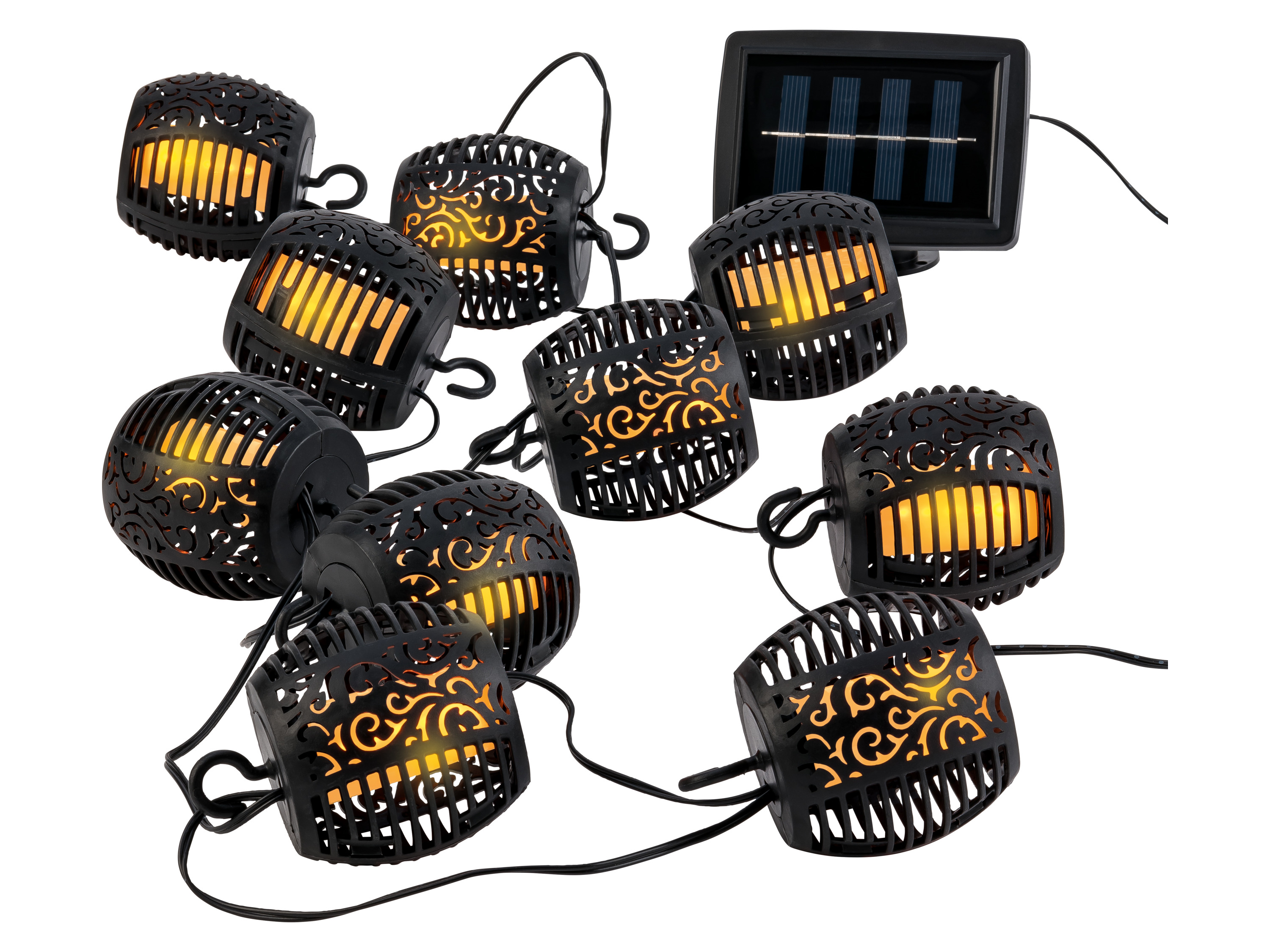 Livarno® Solární světelný řetěz (míček)