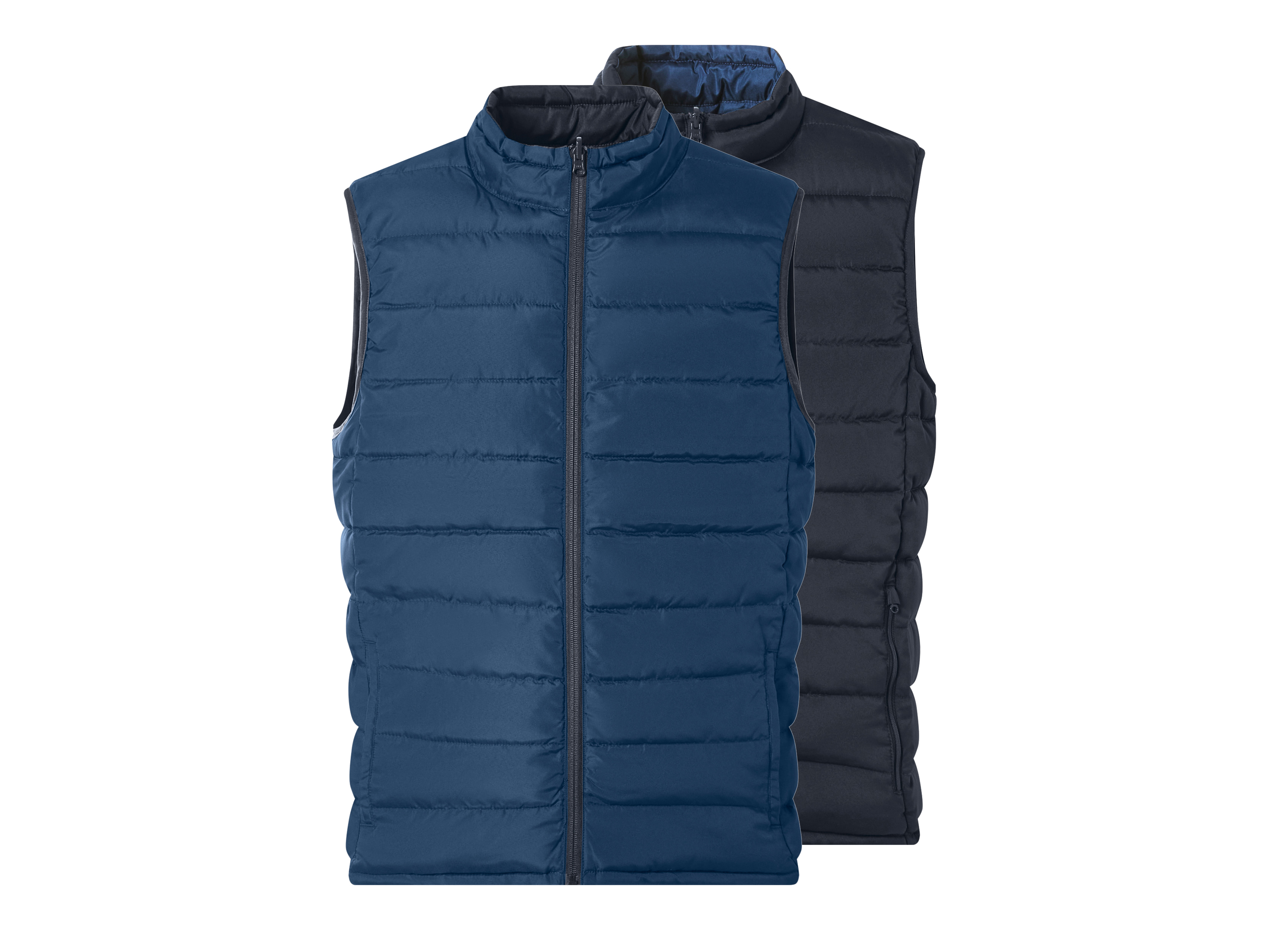 Esmara MEN Pánská oboustranná vesta (navy modrá / modrá, XXL (60/62))