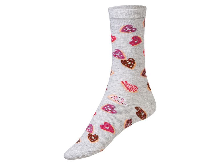  Zobrazit na celou obrazovku esmara® Dámské ponožky s romantickým vzorem, 3 páry - Obrázek 7