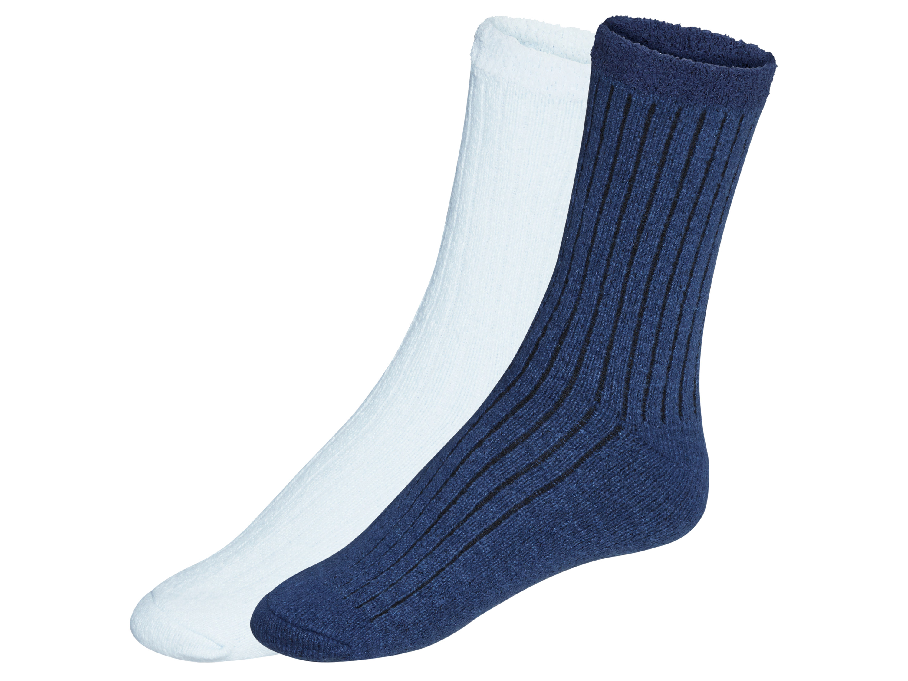esmara® Dámské hebké ponožky, 2 páry (modrá/světlá, 39-42)