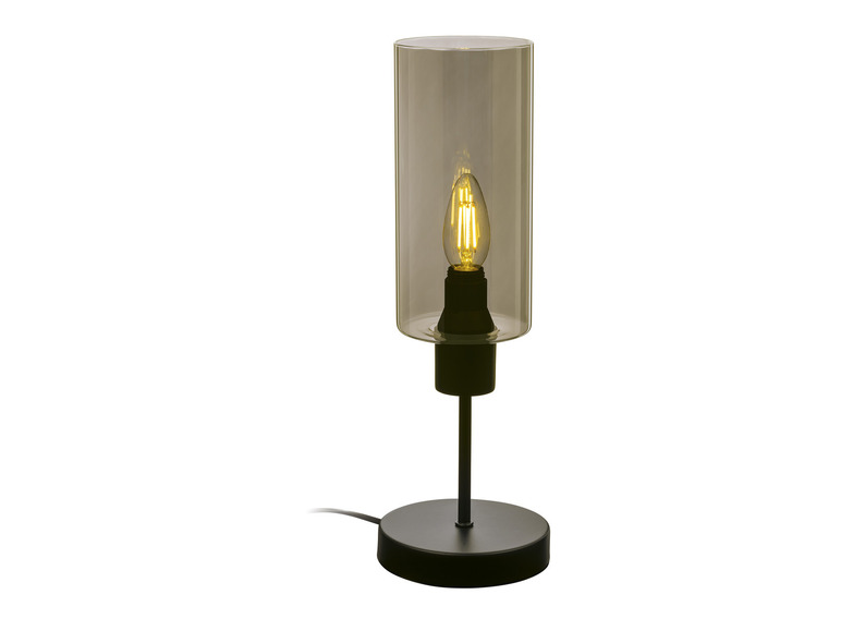  Zobrazit na celou obrazovku LIVARNO home Stolní LED lampa s kouřovým sklem - Obrázek 4