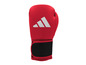 Červená boxerská rukavice s logem Adidas