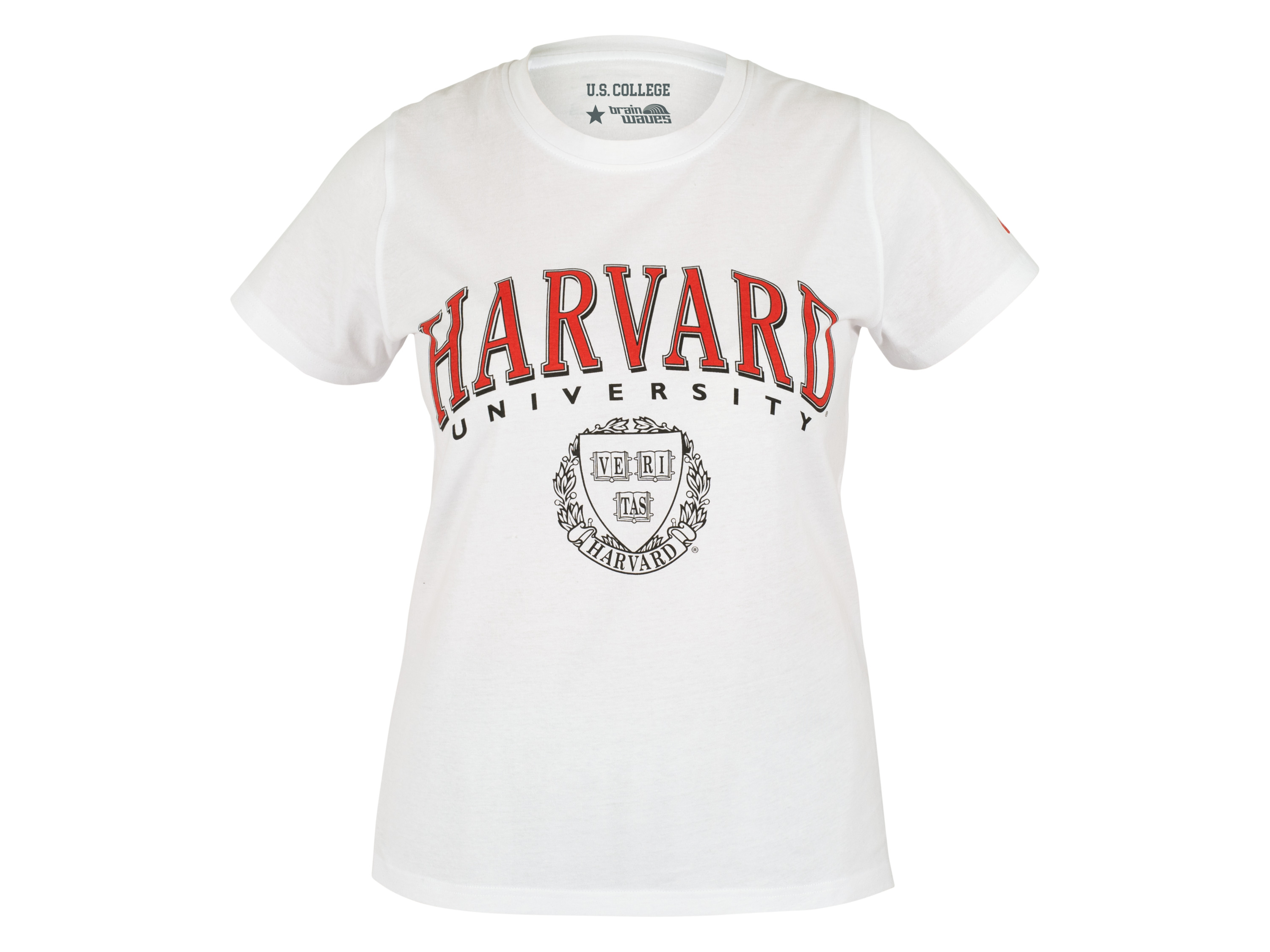 Dámské triko US College Sports (Harvard/bílá, M)