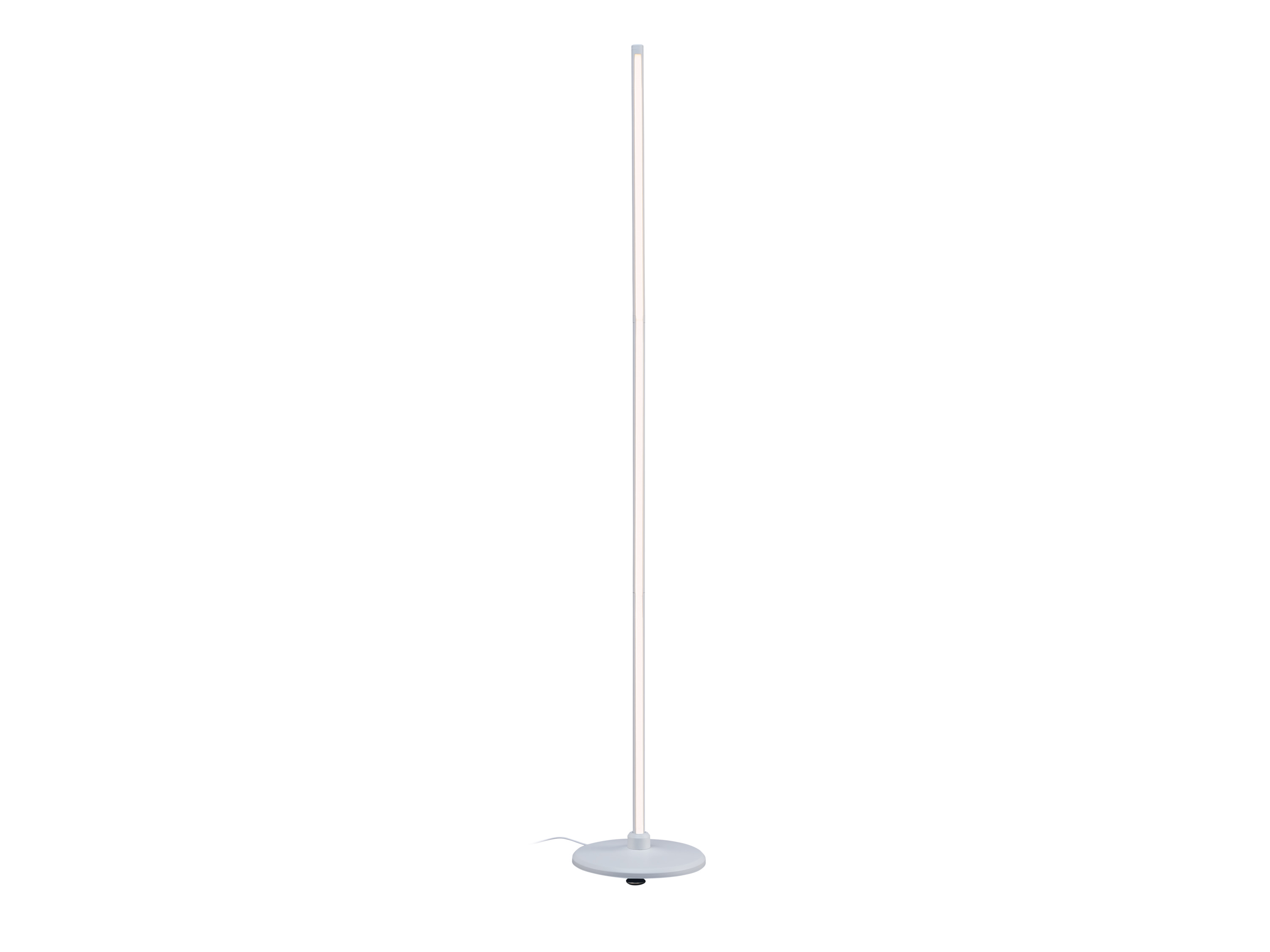 Livarno® Stojací LED lampa s audio senzorem (bílá)