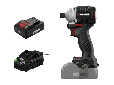 PARKSIDE PERFORMANCE® Aku rázový utahovák 1/4″ PDSSAP 20-Li D3, Smart 4 Ah