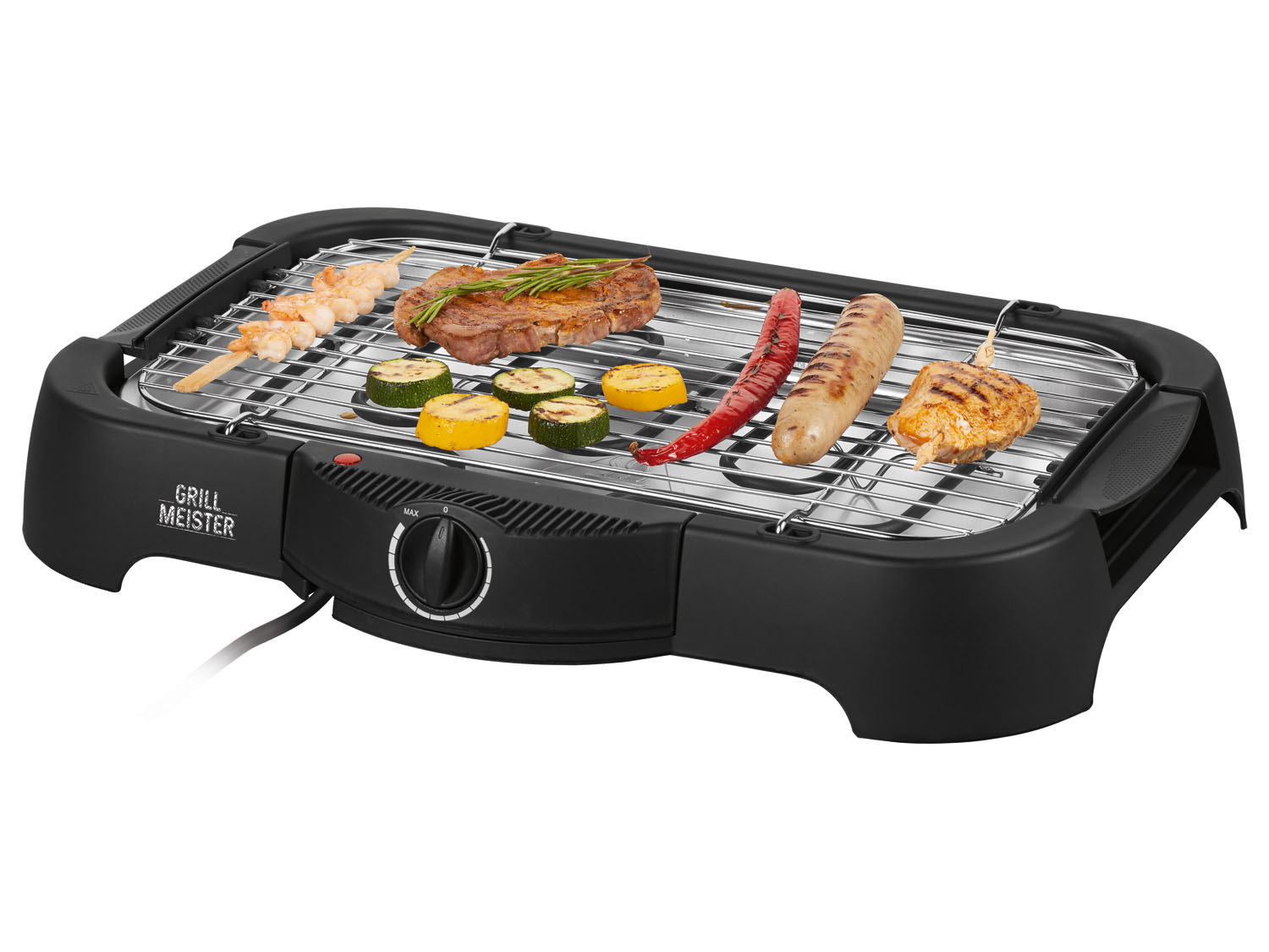 SILVERCREST® Elektrický stolní gril GTGE 2000 A1