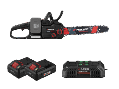 PARKSIDE PERFORMANCE® Aku řetězová pila PPKSA 40-Li C3, 2x Smart 4 Ah