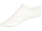 Nízké bílé ponožky, minimalistický styl.